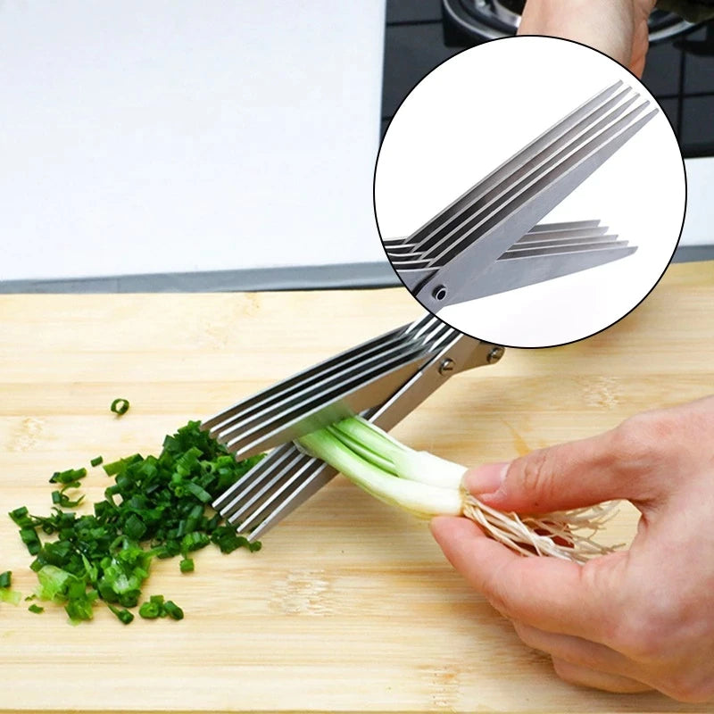 Rynx | 5 Layers Stainless Steel Multifunctional Kitchen Scissors