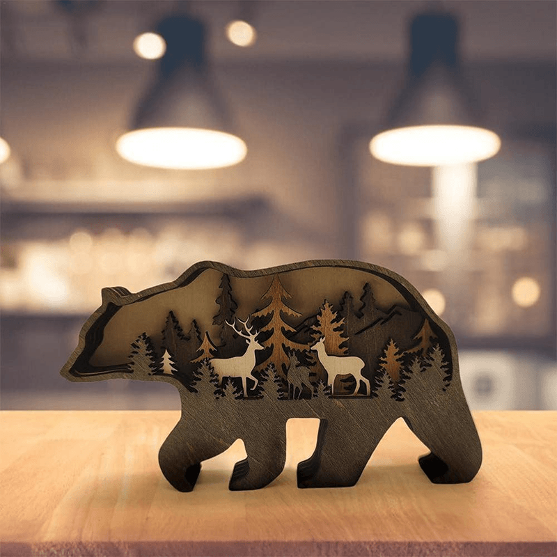 Rynx | 3d Creative Wood Animal Carving Craft Gift