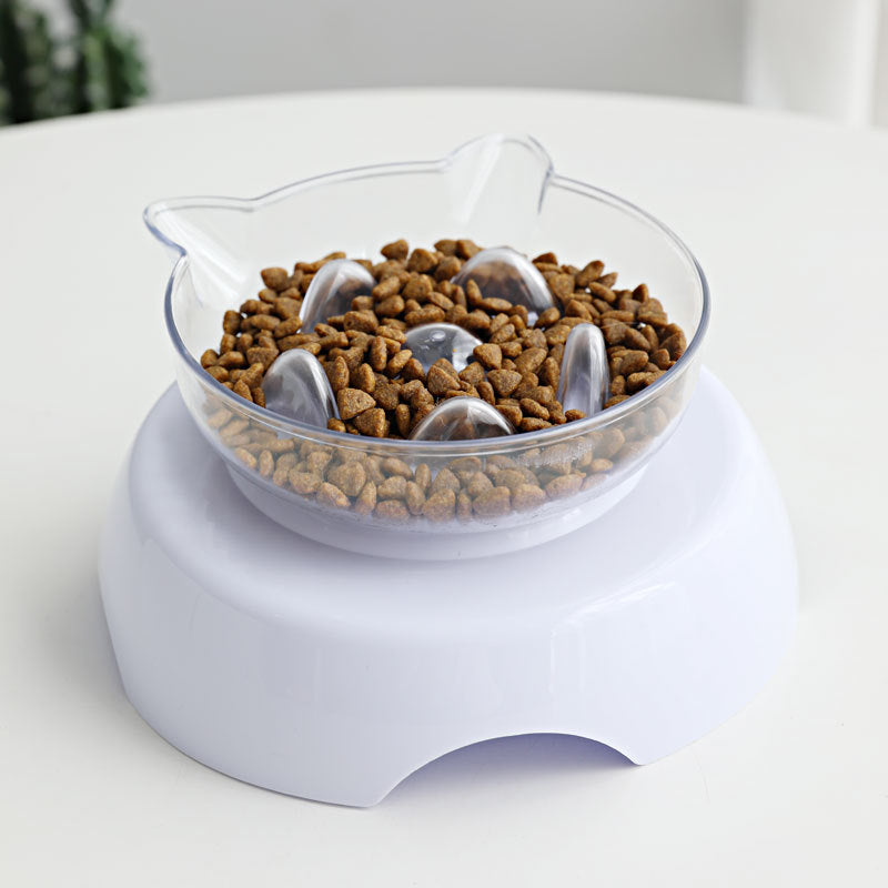 Rynx | 15 Degree Tilt Anti-Suffocate Cat Slow Feeder with Raised Stand