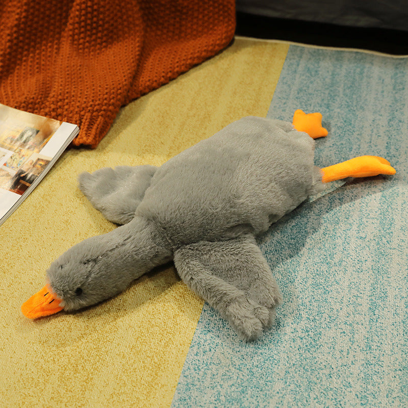 RYNX | Large White Goose Plush Pillow Sleeping Stuffed Animal