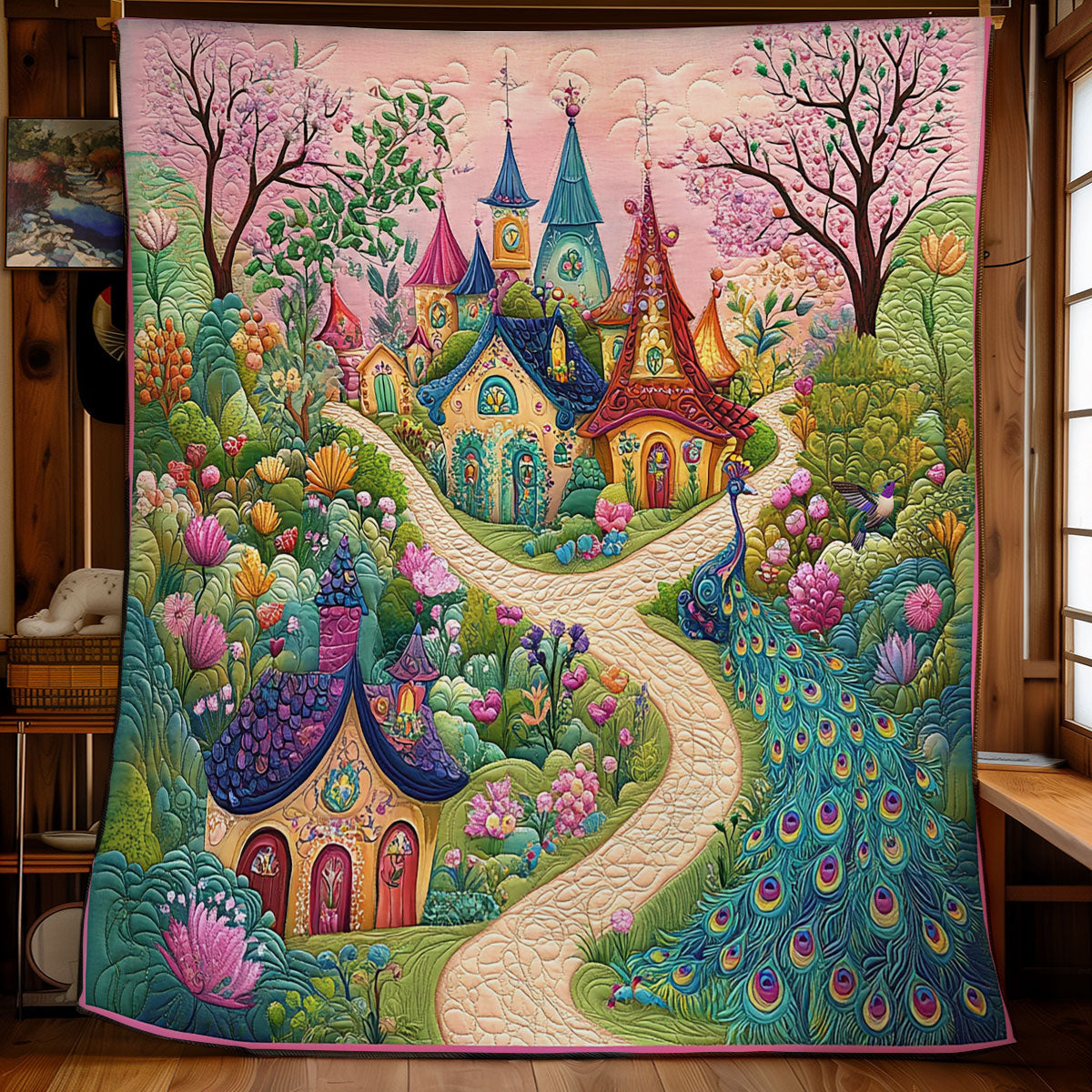 Rynx | Peacock Village Quilt