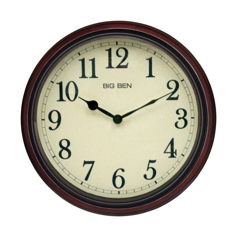 RYNX | Timelesswood – Classic Wall Clock In Brown