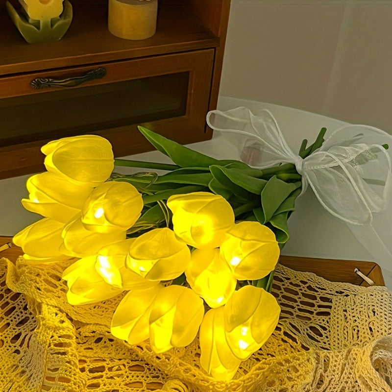 Rynx | Tulip Lamp - LED Bouquet Night Light for Room Decoration