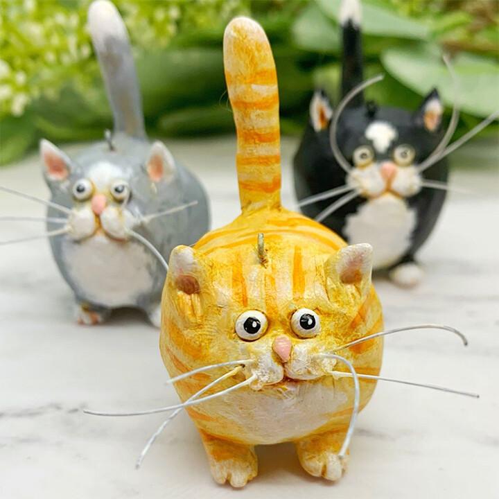 Rynx | Unique Handmade Cat Christmas Ornament - Purrfect Party Hangers