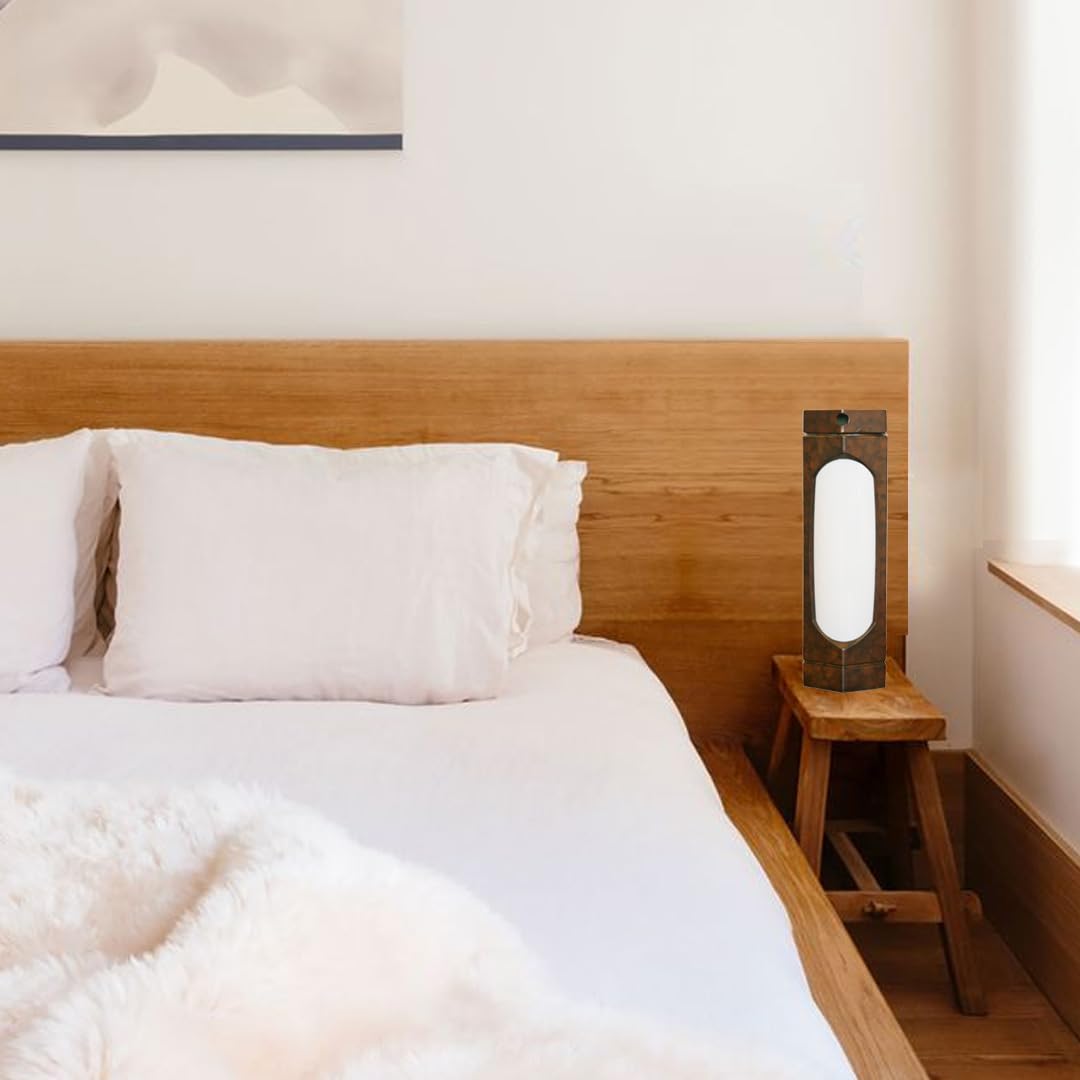 Rynx | Kosherlamp™ Max - Elegant Brown Marble Table Lamp by Kosher Innovations™