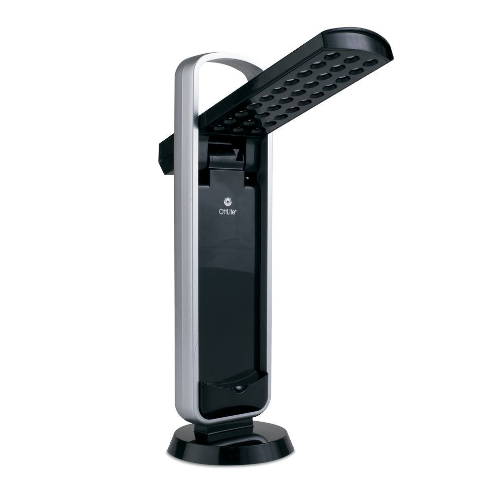 Rynx | Ottlite Portable Led Work Lamp - Lightweight Black Desk Lamp With Natural Daylight Led