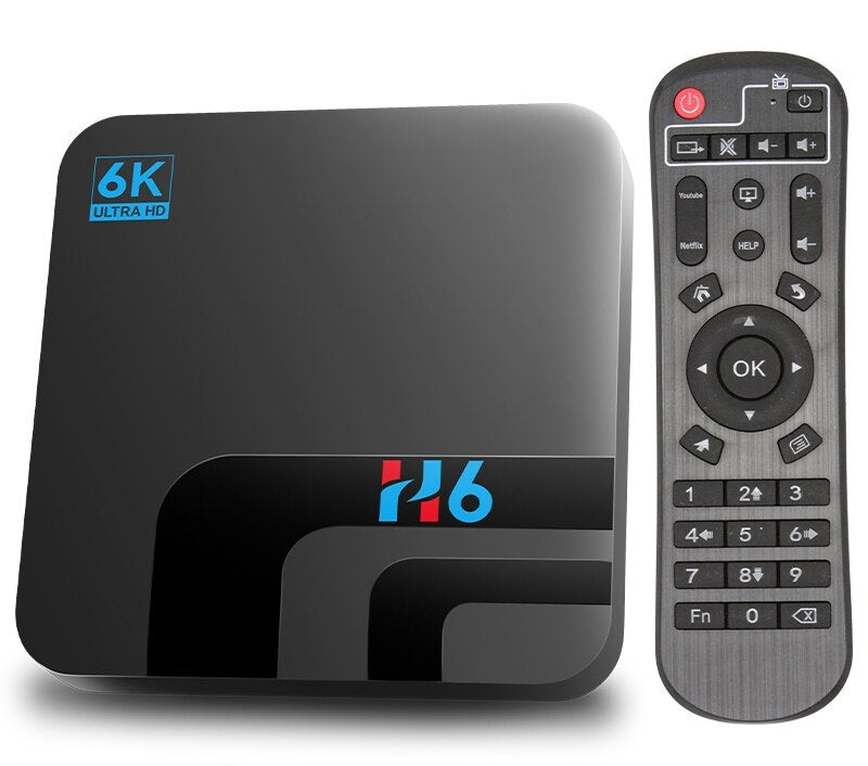 Rynx | H6 Android TV Box 4G RAM + 32G ROM