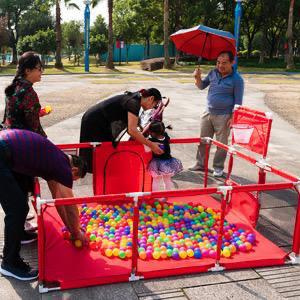 Rynx | Activity playground incl. 100 balls