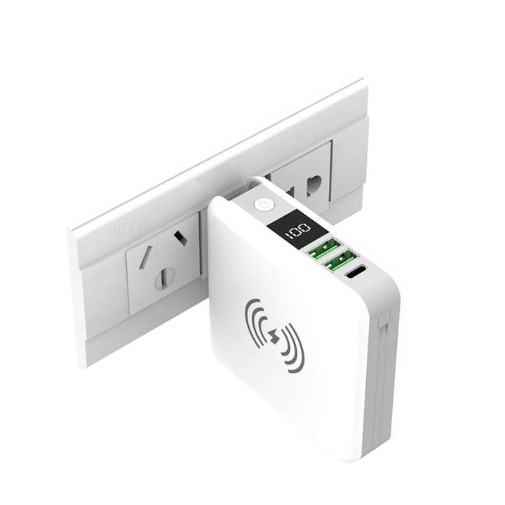 Rynx | Global Travel Charger QI Wireless 10000mah