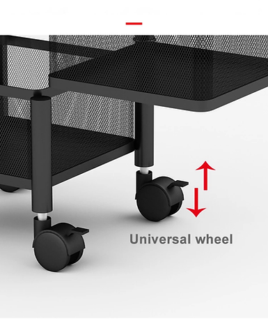 Rynx | Multifunctional square rotating storage rack made of metal