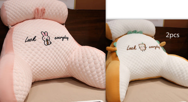 Rynx | Soft fluffy triangular reading pillow
