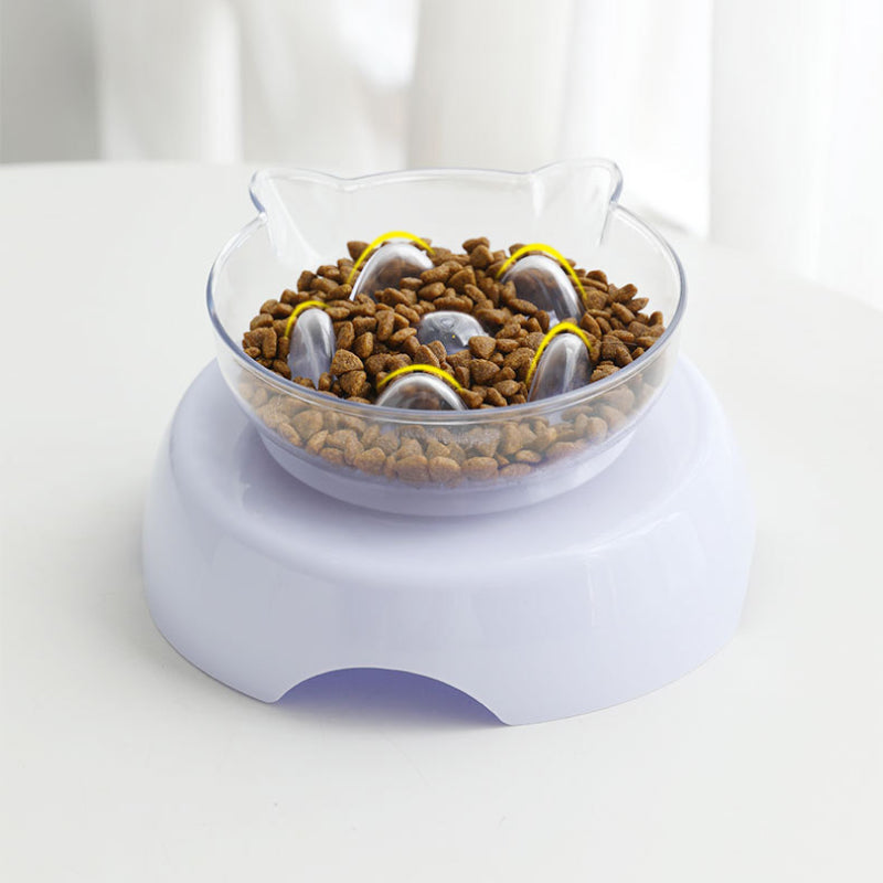 Rynx | 15° Tilt Pet Bowl with Non-Slip Stand