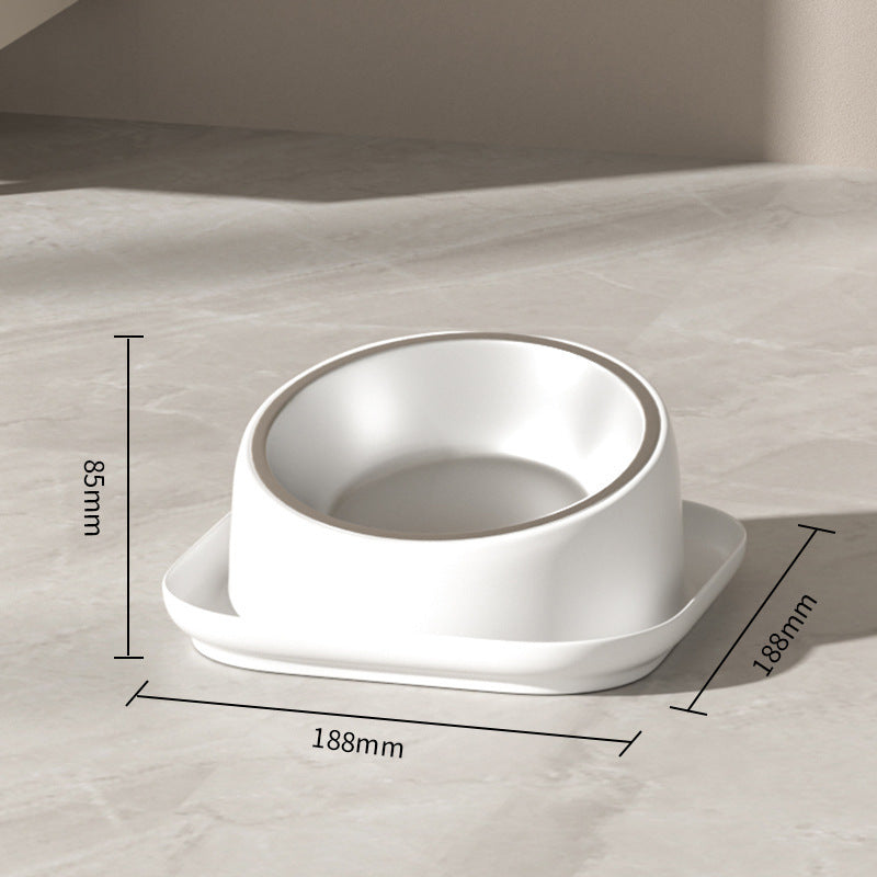 Rynx | 15-Degree Anti-Spill Pet Food Bowl