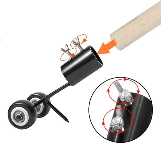 Rynx | WeedWhiz effortless garden tool – quick and easy weed removal
