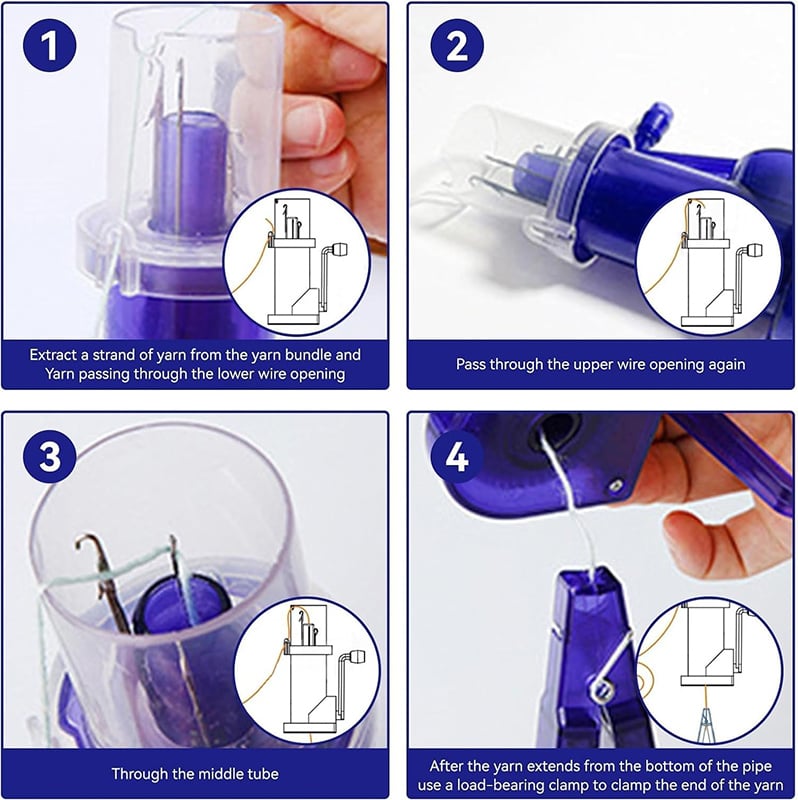 Rynx | Quick knitting machine for I-Cord — Fast I-Cord maker with perfect tension