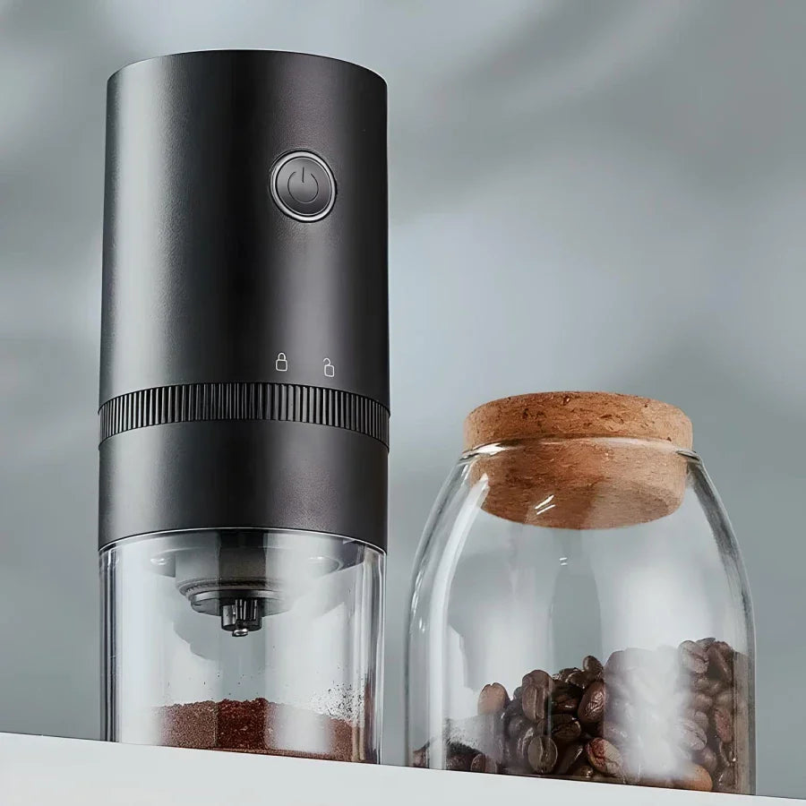 Rynx | Portable Electric Coffee Grinder with USB Type-C Charging & Ceramic Grinder