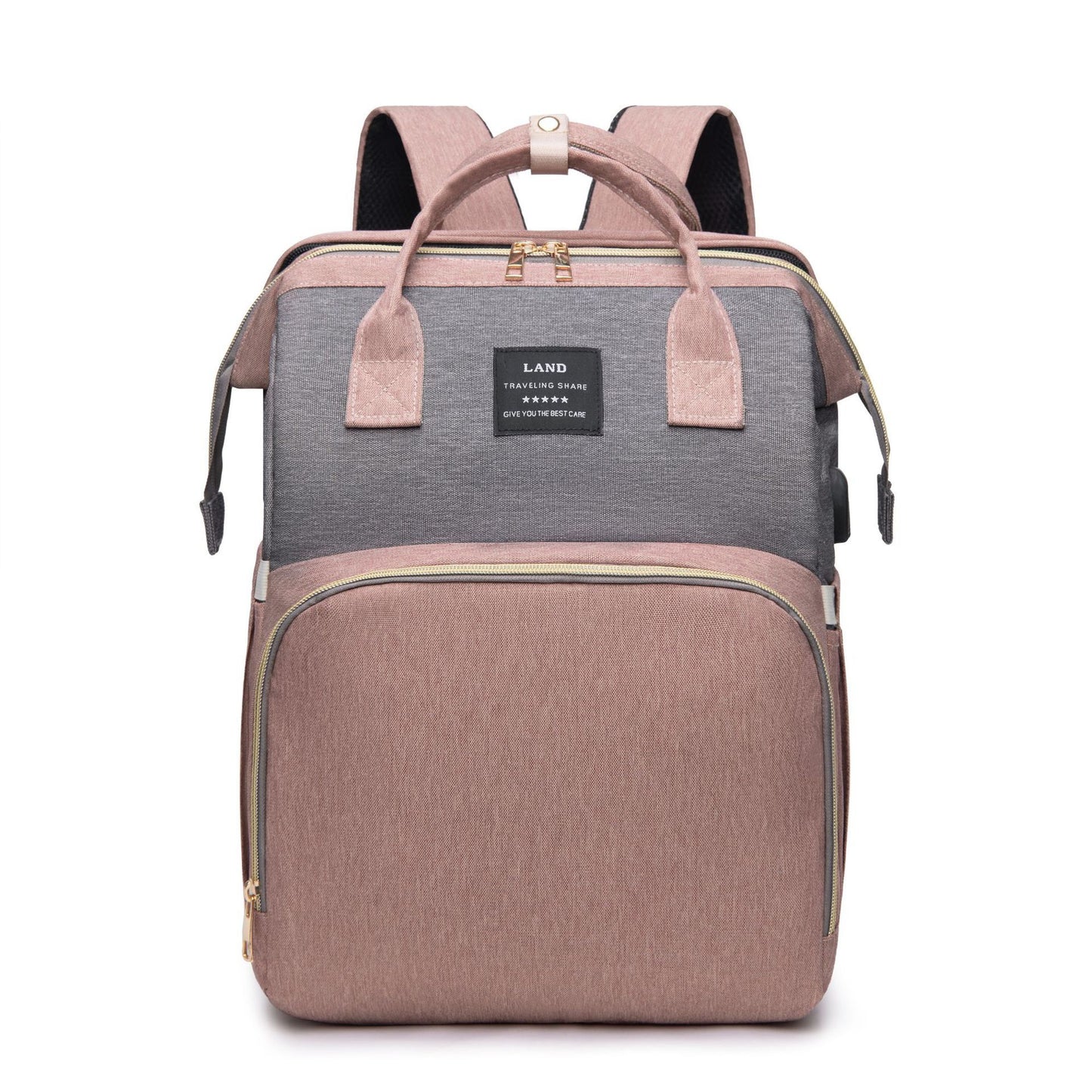 Rynx | Large capacity Mummy Baby children's bed backpack with insulated pocket