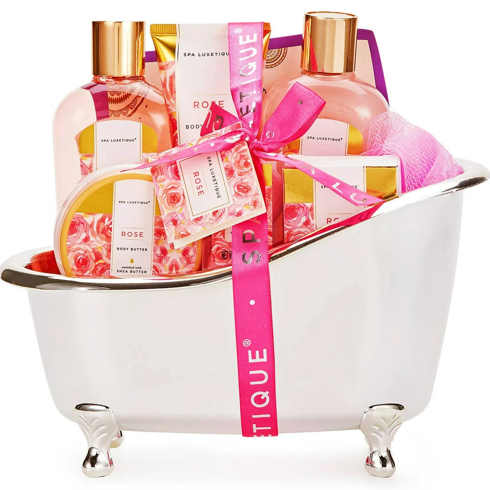 Rynx | 9 Pcs Rose Bath Gift - Spa Gift
