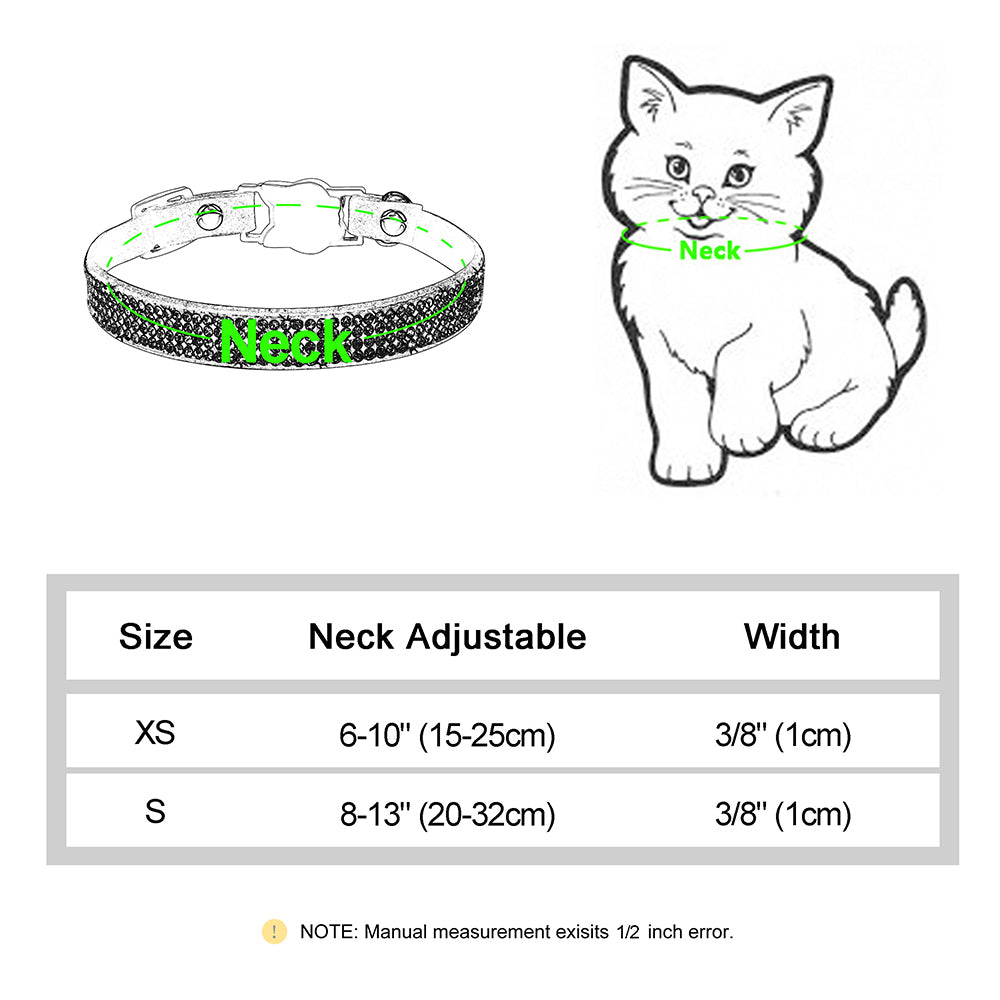 Rynx | Soft Suede Rhinestone Cat Collar
