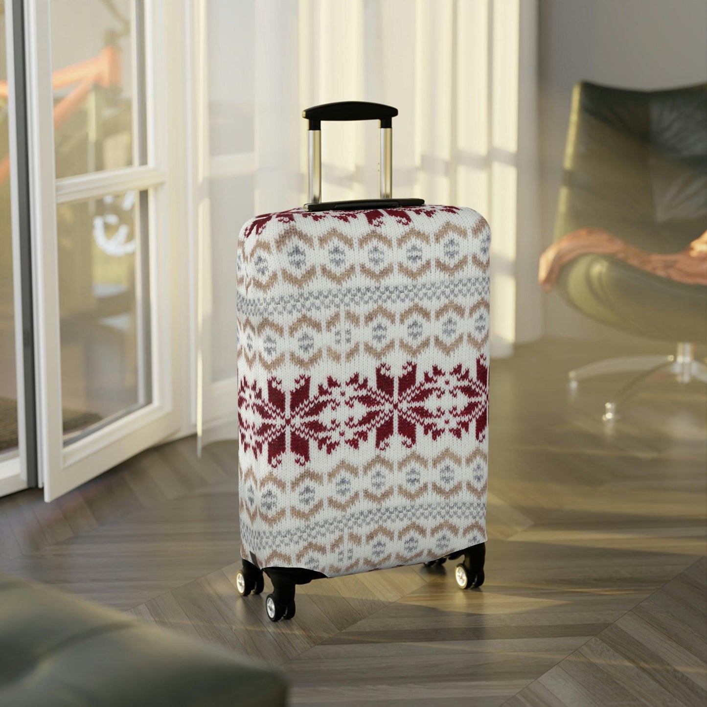 Rynx | Travel in Style: Luxurious Luggage Protector with Easy Handle Access