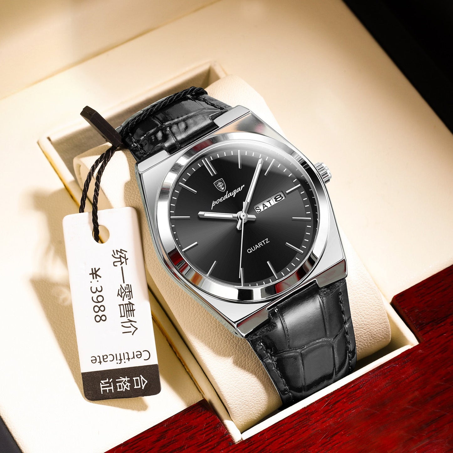 Rynx | Ultra-thin men's watch waterproof