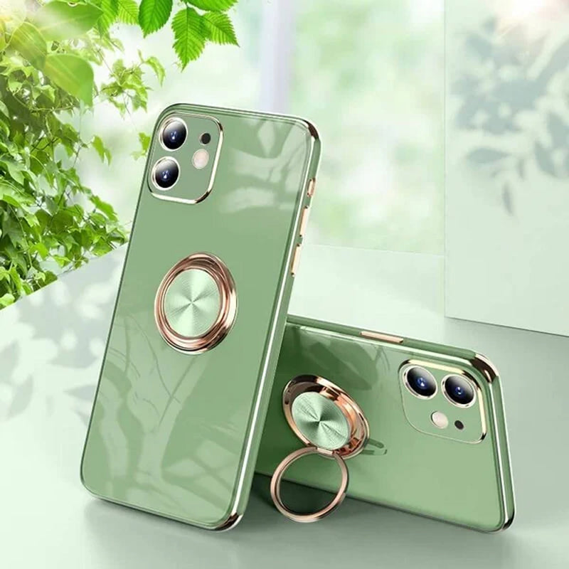 Rynx | Plated iPhone Case with Ring