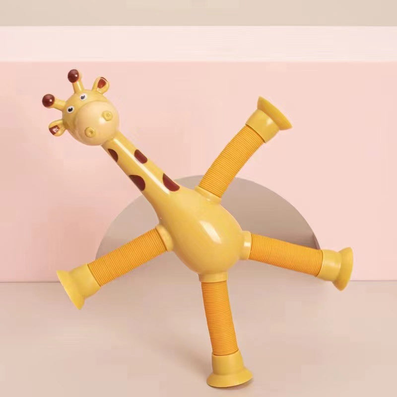 Rynx | Telescopic Giraffe Toy with Suction Cup
