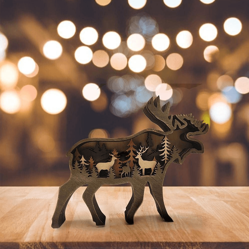 Rynx | 3d Creative Wood Animal Carving Craft Gift