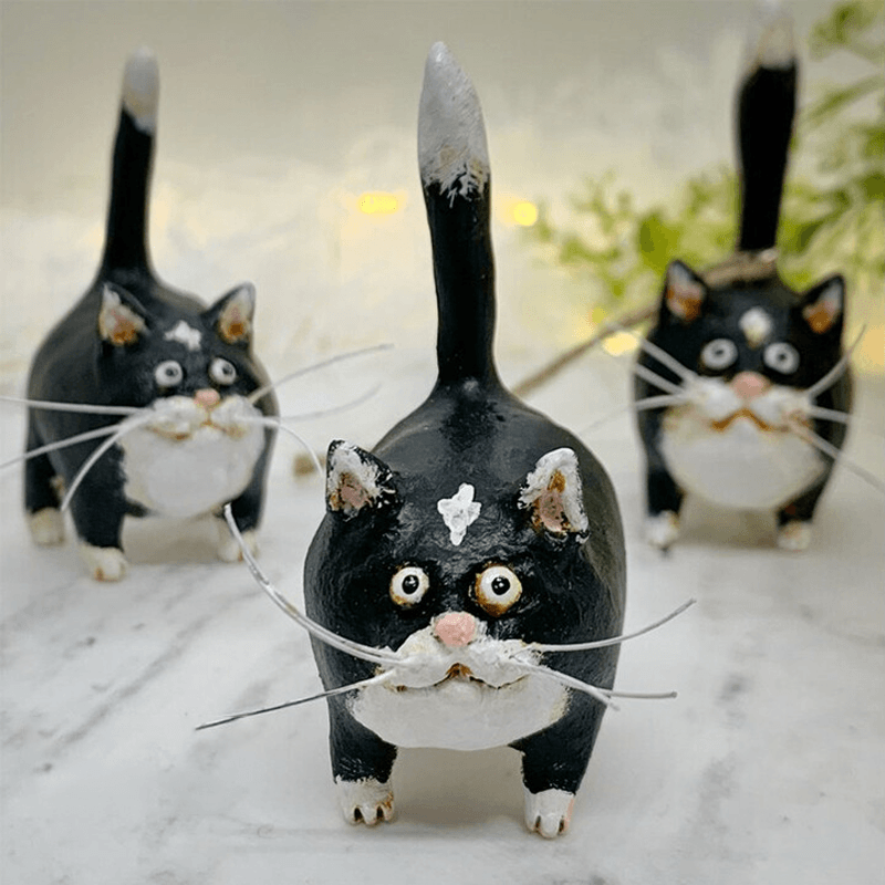 Rynx | Unique Handmade Cat Christmas Ornament - Purrfect Party Hangers
