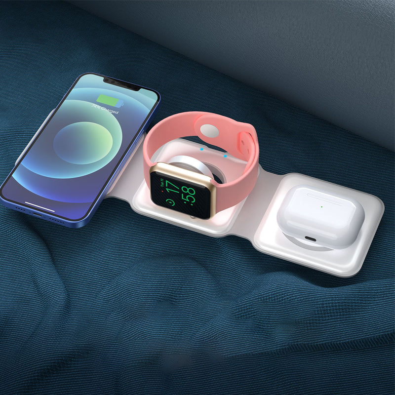 RYNX | Foldable 3-In-1 Wireless Charging Station