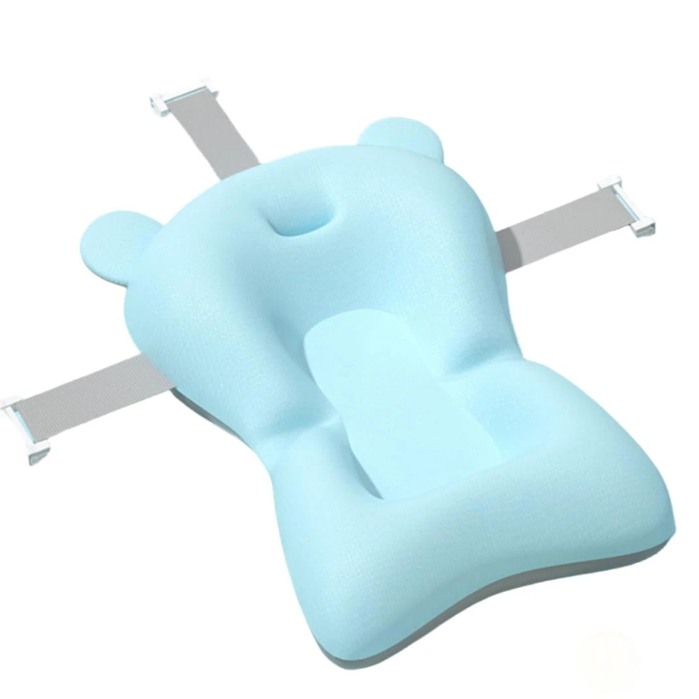 RYNX | Baby Bath Cushion – Ergonomic & Safe Blue