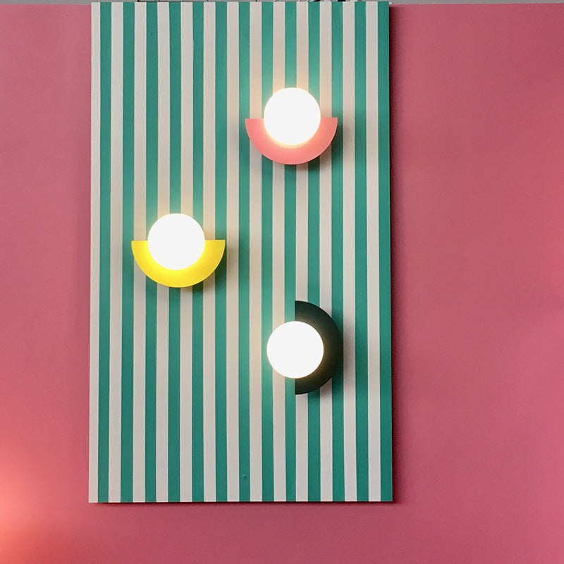 Rynx | Valentina Modern LED Wall Lamp Metal Glass Bedroom Living Room