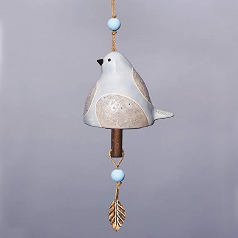 Rynx | Ceramic Bird Wind Chime Singing Bell Garden Yard Home Decor