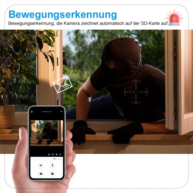Rynx | Intelligent wireless WiFi full-color camera with light bulb