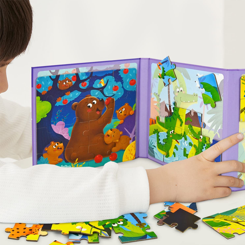 Rynx | 3-in-1 Magnetic Puzzle Book