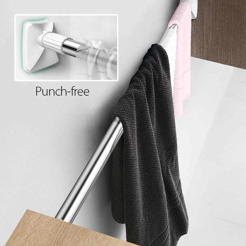 Rynx | No Drill Clothes Hanger Telescopic Rod
