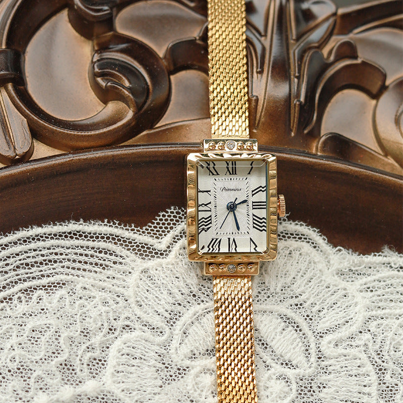 Rynx | Women's rectangular mid-elderly Milano watch