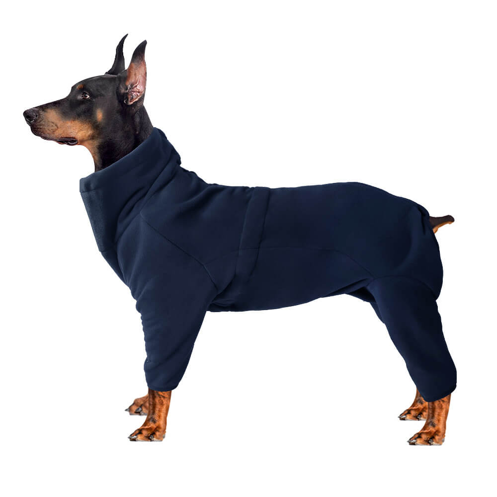 RYNX | Dog Suit – Cozy and Full-Body Warmth for Cold Weather Navy Blue