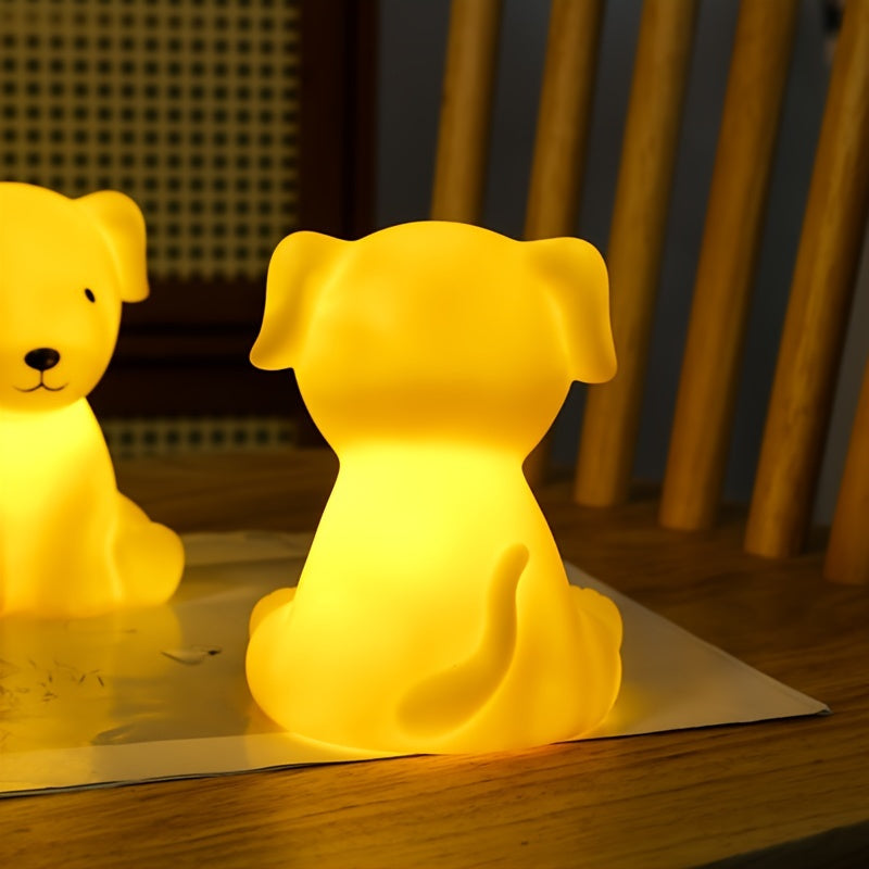 Rynx | PuppyGlow - Cute Cartoon Dog Lamp with Warm Light for Room Decoration