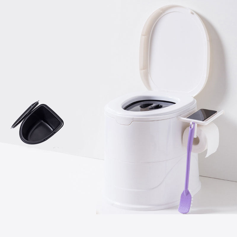 Rynx | Floor-mounted Plastic WC One-piece WC Modern Toilet Bowl