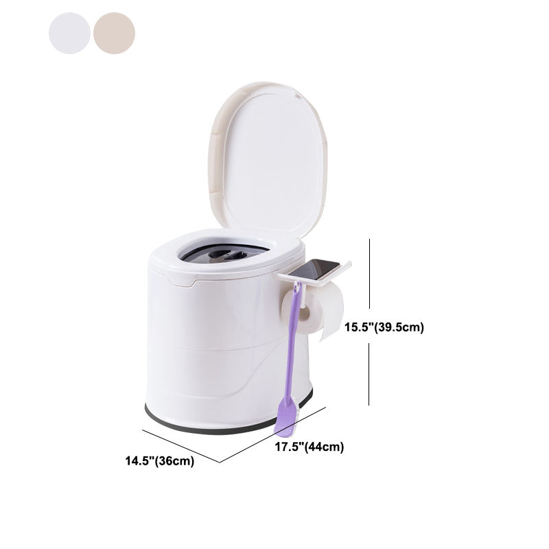 Rynx | Floor-mounted Plastic WC One-piece WC Modern Toilet Bowl