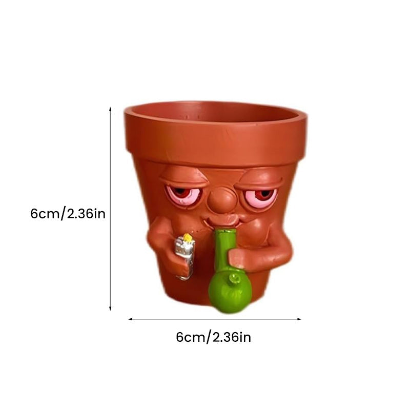 Rynx | Creative smoking flower pot