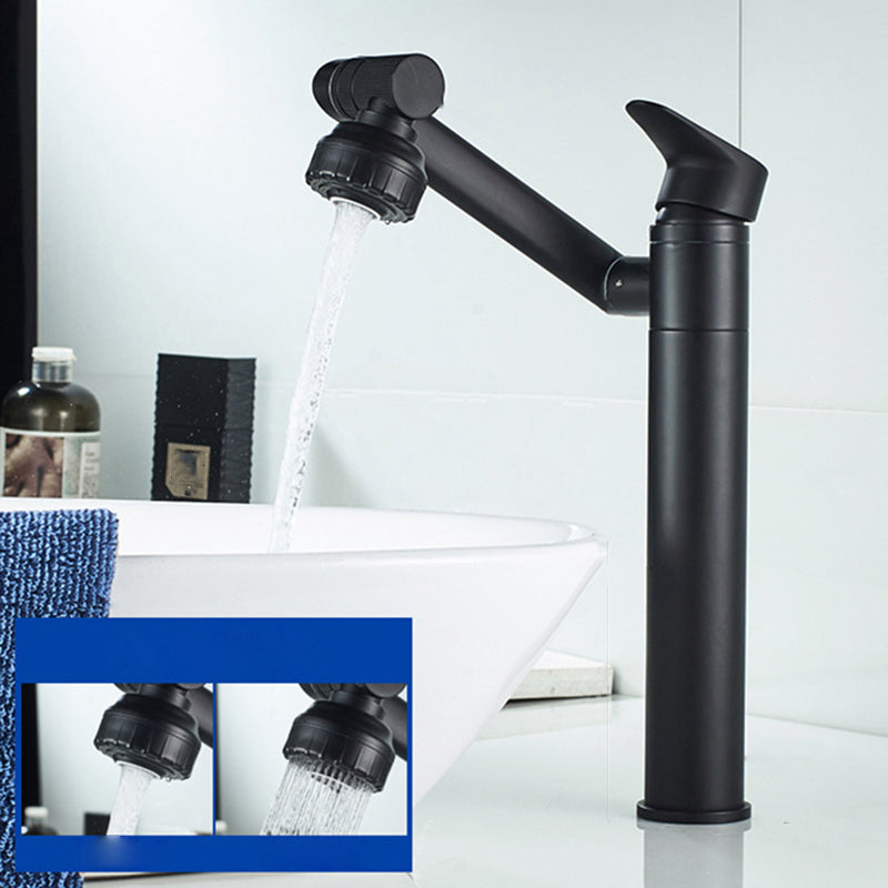 Rynx | Modern Copper Low Arch Centerset Faucets Bathroom Sink Faucet
