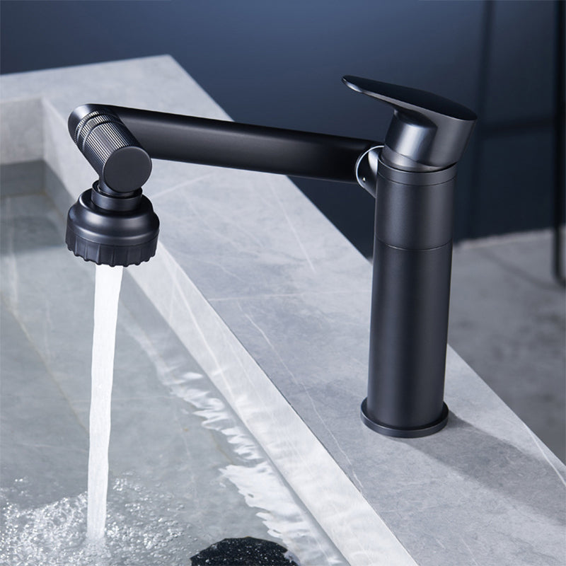 Rynx | Modern Copper Low Arch Centerset Faucets Bathroom Sink Faucet