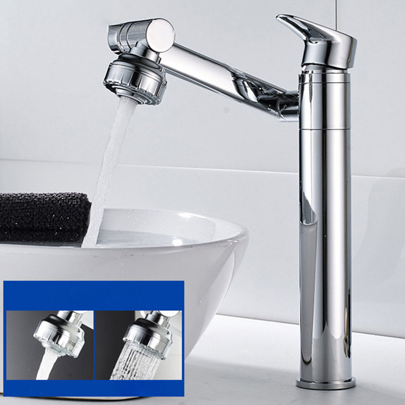 Rynx | Modern Copper Low Arch Centerset Faucets Bathroom Sink Faucet