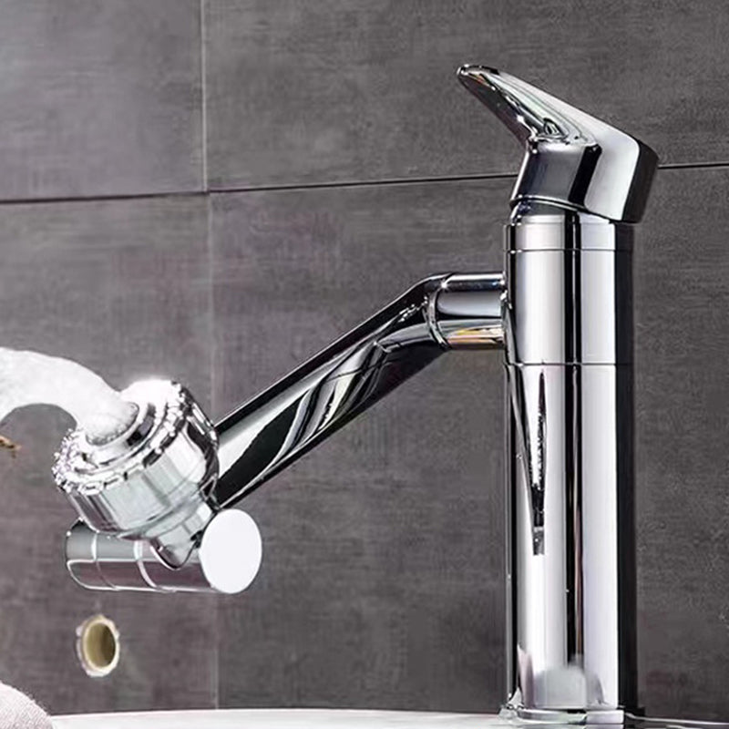 Rynx | Modern Copper Low Arch Centerset Faucets Bathroom Sink Faucet