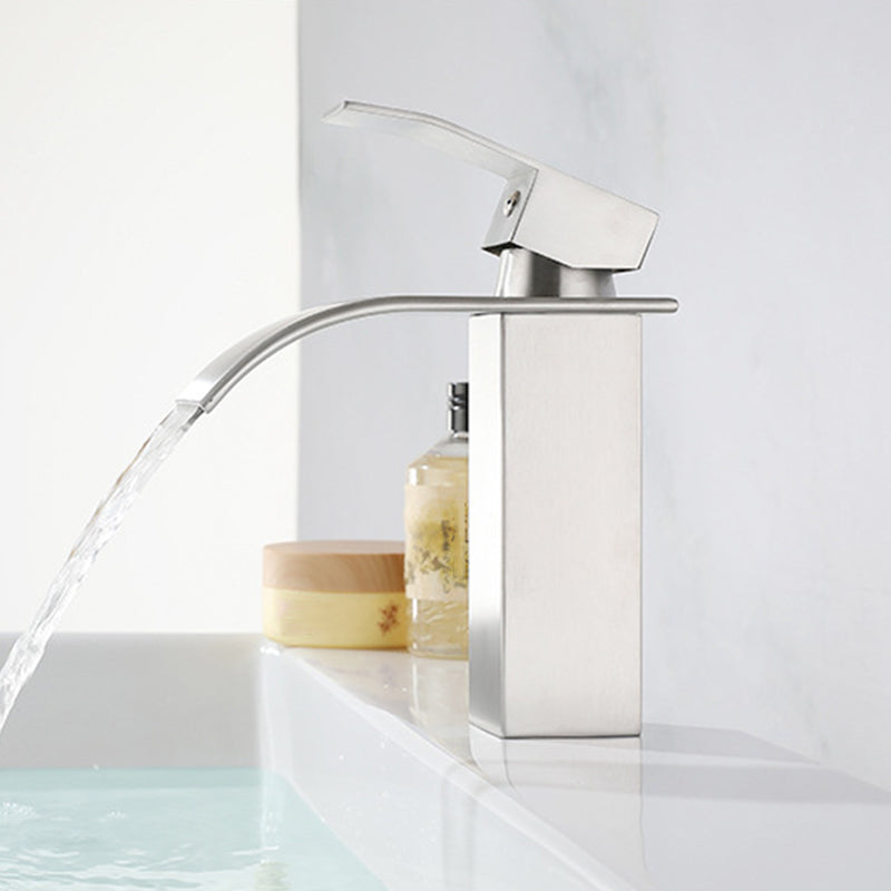Rynx | Waterfall Faucet Sink Bathroom Faucet Light Luxury Sink Faucet