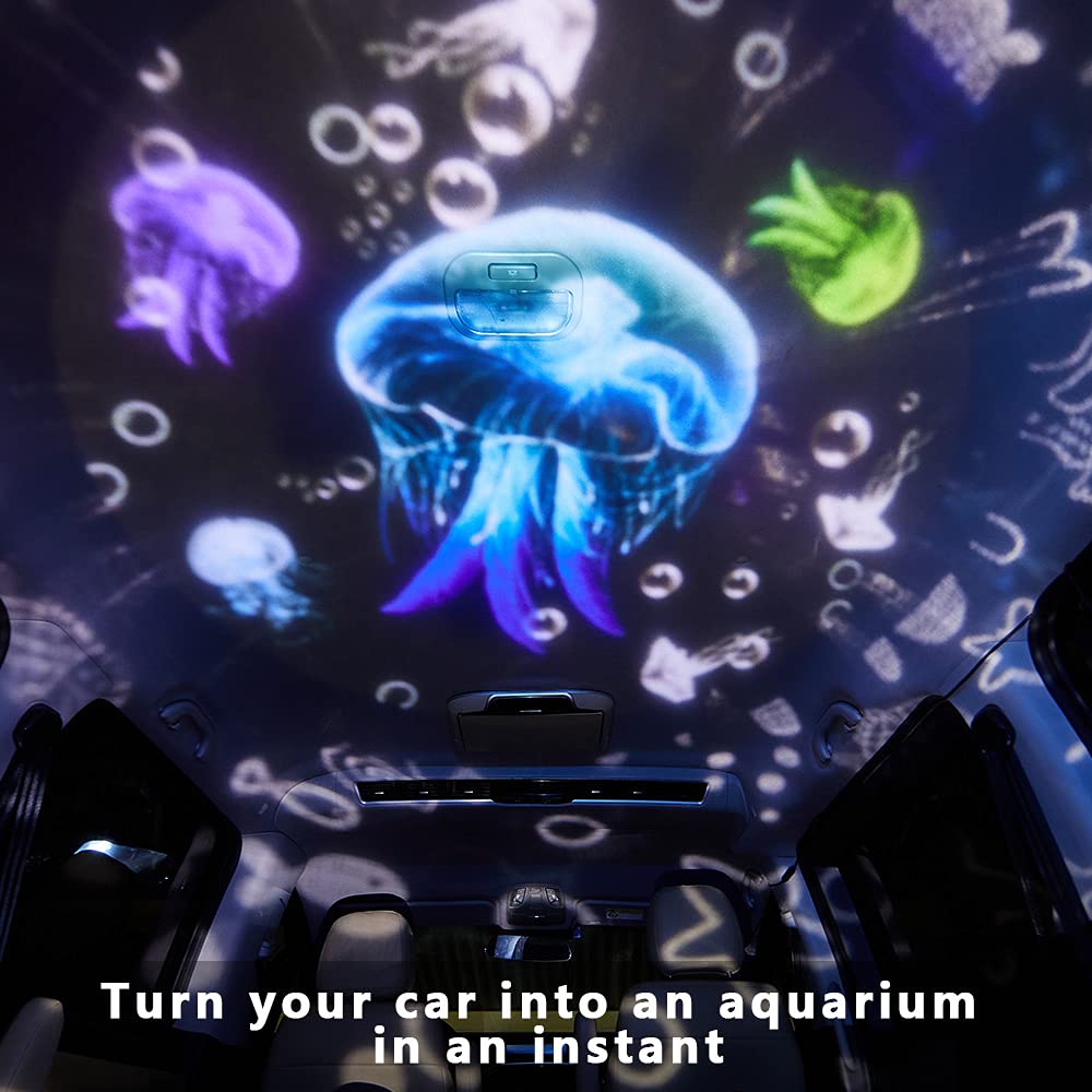Rynx | Kelahouse Ocean Star Sky Night Light Projector, 360° Rotating Galaxy Lamp For Kids