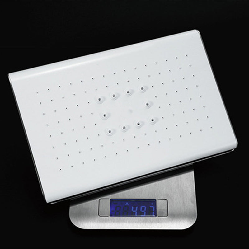 Rynx | Rectangular Fixed Shower Head Traditional Ceiling Mounted Shower Head