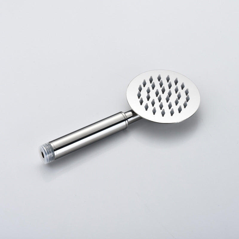 Rynx | Home Round Dual Shower Heads Modern Style Wall Mounted Metal Dual Shower